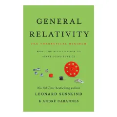 Coperta cărții General relativity: the theoretical minimum