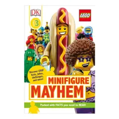 Coperta cărții LEGO minifigure mayhem