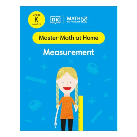 Coperta cărții Math - No Problem! Measurement, Kindergarten Ages 5-6