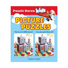 Coperta cărții Puzzle Baron Kids Picture Puzzles