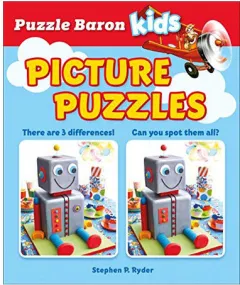Coperta cărții Puzzle Baron Kids Picture Puzzles