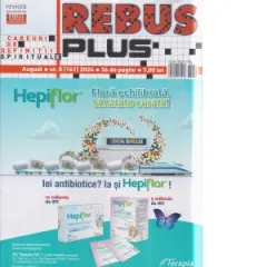Coperta cărții Rebus Plus. Nr.8/2024
