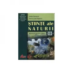 Coperta cărții Stiinte ale naturii. Manual pentru clasa a III-a