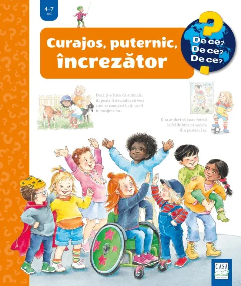 Coperta cărții Curajos, puternic, încrezător