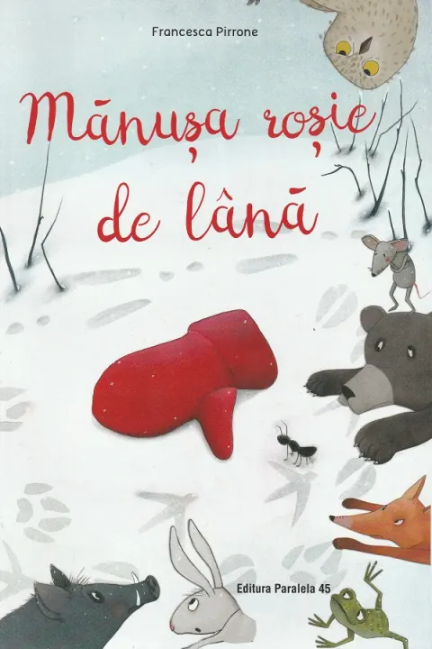 Coperta cărții Manușa roșie de lână