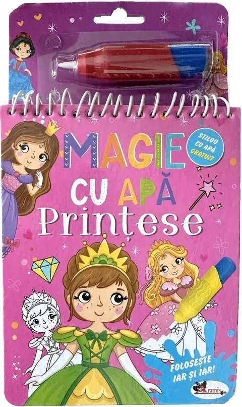 Coperta cărții Magie cu apa. Printese