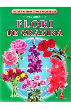 Coperta cărții Flori de gradina - Cartonase