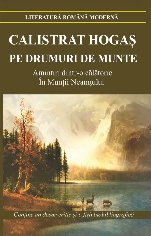 Coperta cărții Pe drumuri de munte. Amintiri dintr-o calatorie in Muntii Neamtului