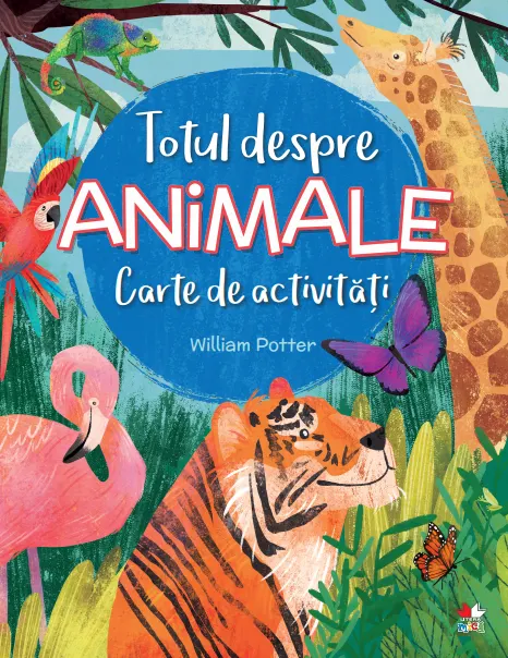 Coperta cărții Totul despre animale. Carte de activități
