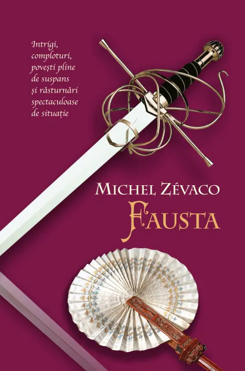 Coperta cărții Cavalerii Pardaillan. Fausta (vol. 4)