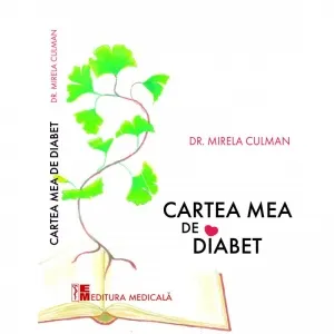 Coperta cărții Cartea mea de diabet