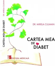 Coperta cărții Cartea mea de diabet
