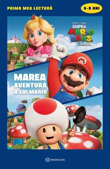 Coperta cărții Marea aventură a lui Mario