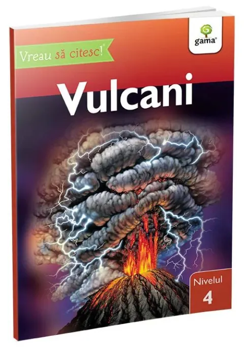 Coperta cărții Vulcani • nivelul 4