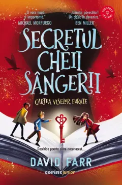 Coperta cărții Secretul cheii sangerii. Cartea viselor furate