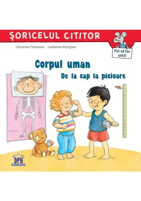 Coperta cărții Corpul uman. De la cap la picioare
