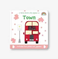 Coperta cărții Jolly Jigsaws - Town