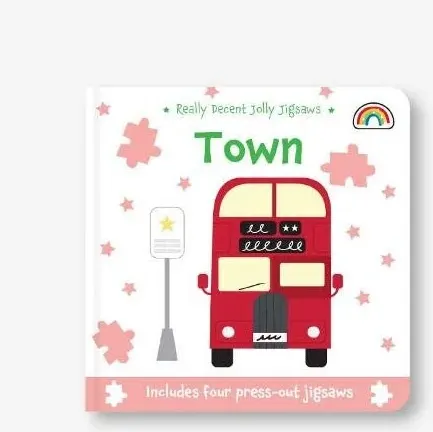 Coperta cărții Jolly Jigsaws - Town