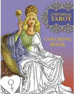 Coperta cărții Universal Tarot Colouring Book