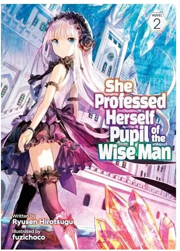 Coperta cărții She Professed Herself Pupil of the Wise Man (Light Novel) Vol. 2