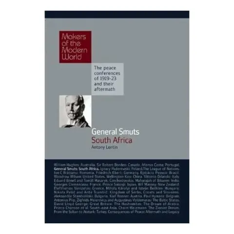 Coperta cărții General Smuts South Africa