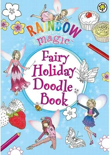 Coperta cărții Rainbow Magic: Fairy Holiday Doodle Book