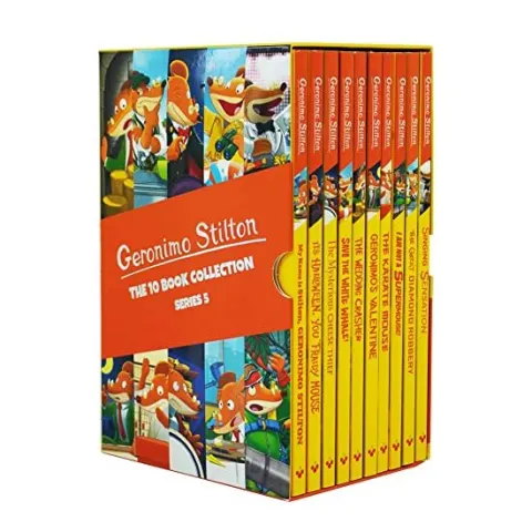Coperta cărții Geronimo Stilton - The 10 Book Collection