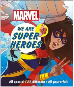 Coperta cărții Marvel We Are Super Heroes