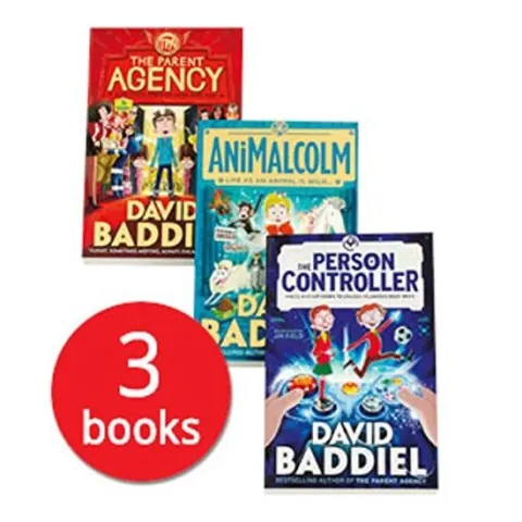 Coperta cărții David Baddiel set