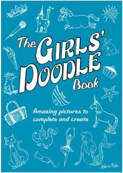 Coperta cărții The Girls Doodle Book,