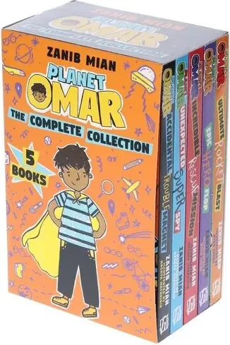 Coperta cărții Planet Omar 5 Books, Zanib Mian