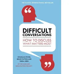 Coperta cărții Difficult Conversations, Bruce Patton, Douglas Stone, Sheila Heen