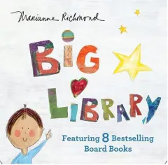 Coperta cărții Marianne Richmond: Big Library – 8 Board Books
