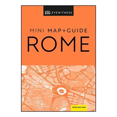 Coperta cărții DK Eyewitness Rome Mini Map and Guide, DK Eyewitness