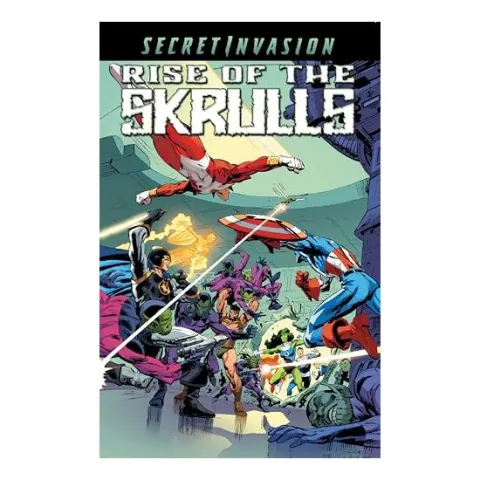 Coperta cărții Secret Invasion, Stan Lee, Roy Thomas, Roger Stern, Steve Englehart