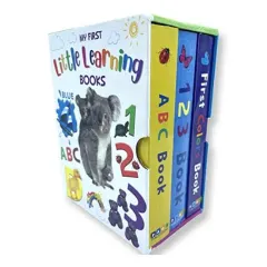 Coperta cărții My First Little Learning Books ( 3 Book Boxed Set), Page Publications