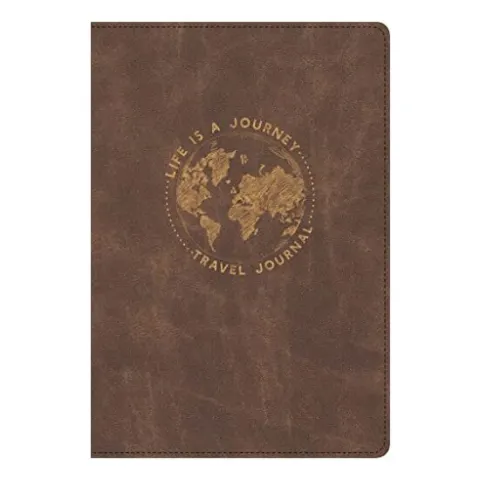 Coperta cărții Life Is a Journey Travel Journal Diary,
