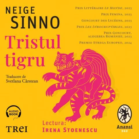 Coperta cărții Tristul tigru (audiobook)