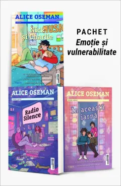 Coperta cărții Pachet Emoție și vulnerabilitate. Nick și Charlie/Radio Silence/În această iarnă - Alice Oseman