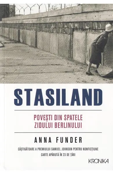 Coperta cărții Stasiland. Povesti din spatele Zidului Berlinului