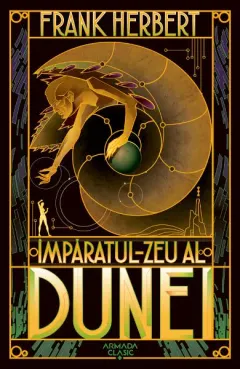 Coperta cărții Împăratul-Zeu al Dunei (seria Dune, partea a IV-a)
