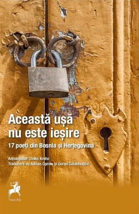 Coperta cărții Această ușă nu este ieșire. 17 poeți din Bosnia și Herțegovina