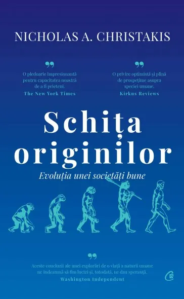 Coperta cărții Schita originilor. Evolutia unei societati bune