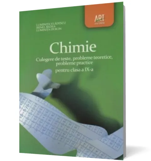 Coperta cărții Chimie. Culegere de teste, probleme teoretice, probleme practice pentru clasa a IX-a