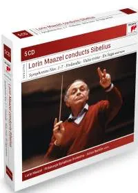 Coperta cărții Lorin Maazel conducts Sibelius