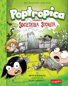 Coperta cărții Poptropica vol. 3: Societatea secretă
