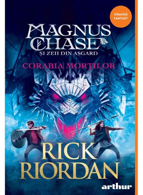 Coperta cărții Corabia Morților (Magnus Chase și zeii din Asgard #3)