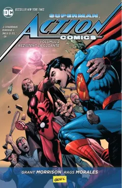 Coperta cărții Superman Action Comics #2: Rezistent la gloanțe