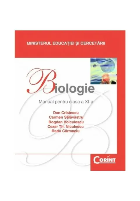 Coperta cărții Biologie / Niculescu - Manual pentru clasa a XI-a