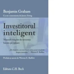 Coperta cărții Investitorul inteligent - Manual complet de investitii bazate pe valoare